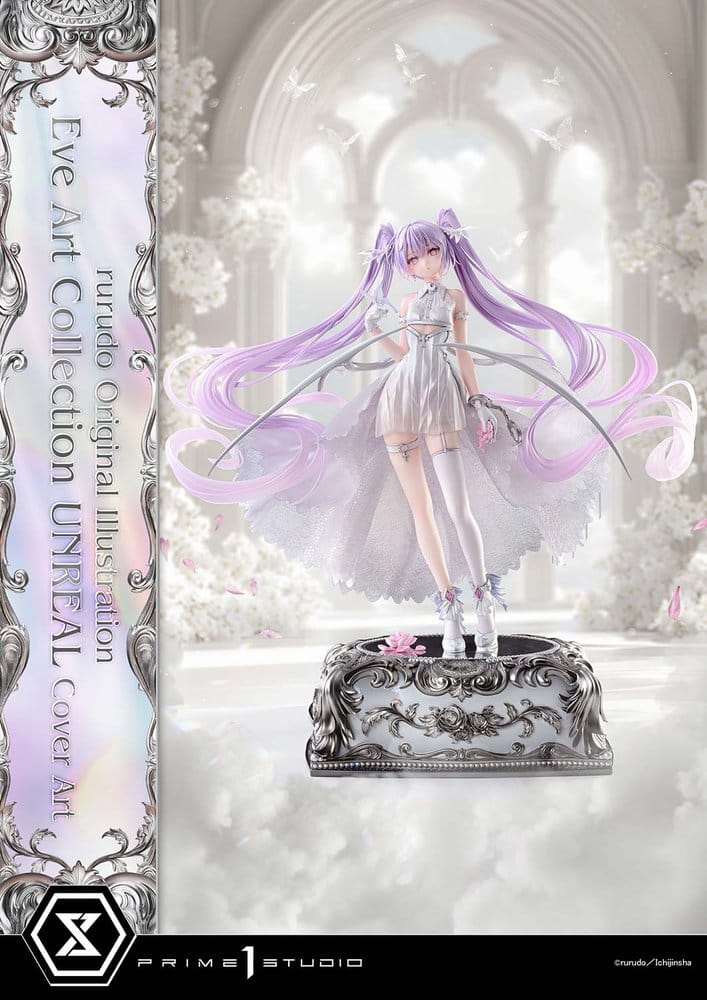 Original Illustration Concept Masterline Statue 1/5 Eve Art Collection UNREAL Cover Art 42 cm - Afbeelding 4