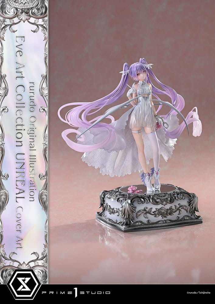 Original Illustration Concept Masterline Statue 1/5 Eve Art Collection UNREAL Cover Art 42 cm - Afbeelding 8
